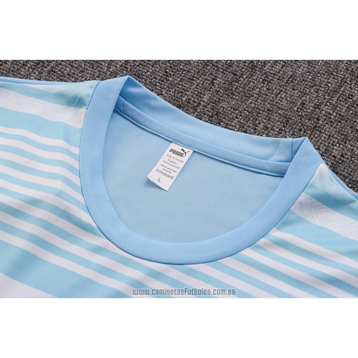 Chandal del Manchester City Manga Corta 2022 Azul